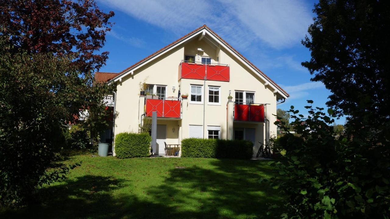 Bodensee Apartment Wasserburg "Im Tiefen Brunnen" Buitenkant foto